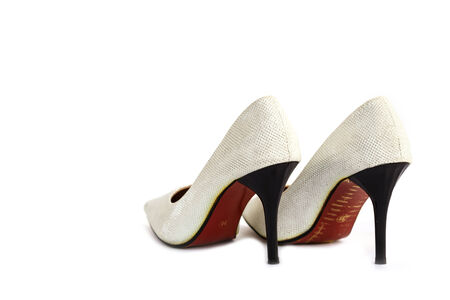 Close up lady shoeの写真素材