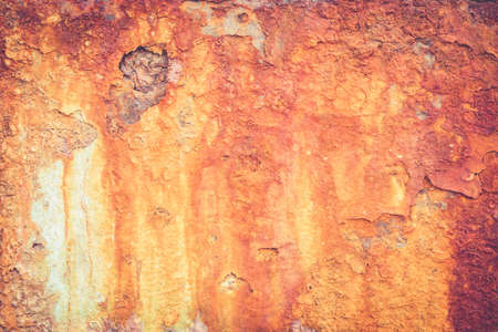 Close up rust on metal