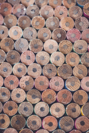 Close up pencil texture for backgroundの写真素材