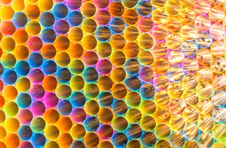 Abstract of Colorful straw for backgroundの写真素材