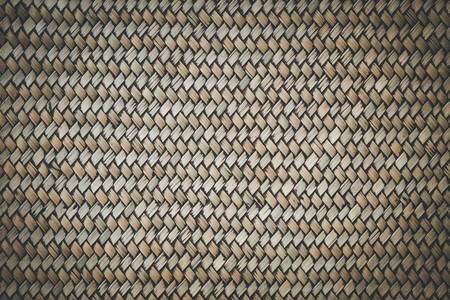 Bamboo weave texture and backgroundの写真素材