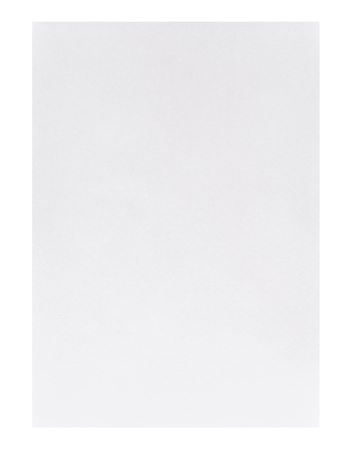White empty A4 paper isolated on white backgroundの写真素材