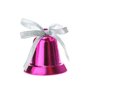 Close up Christmas decorations isolated on white backgroundの写真素材