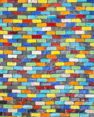 Colorful ceramic decorative wall tile texture and background