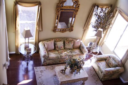 Elegant Living Roomの写真素材