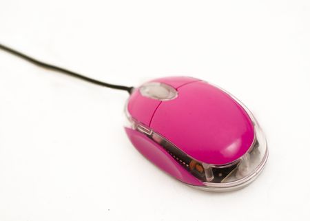 Pink Mouseの写真素材