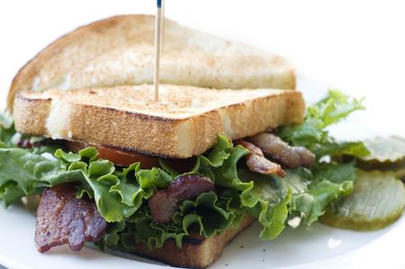 Classic BLT sandwich の写真素材