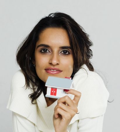 Buying a houseの写真素材