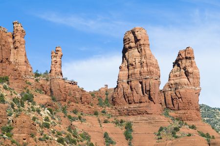 Red rock Sedona,AZの写真素材