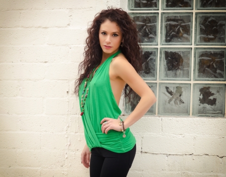 Beautiful sexy young womanの写真素材