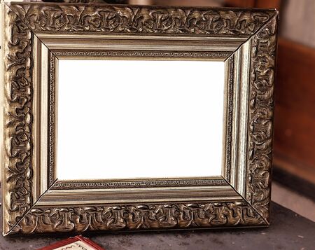 Gold antique frameの写真素材