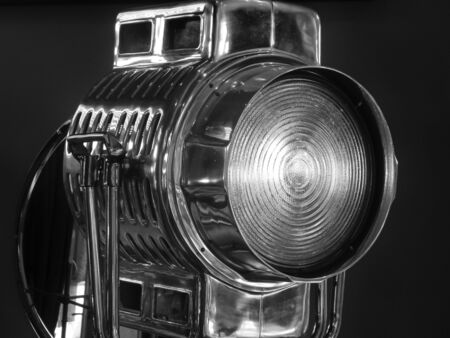  Retro Hollywood style movie lightの写真素材