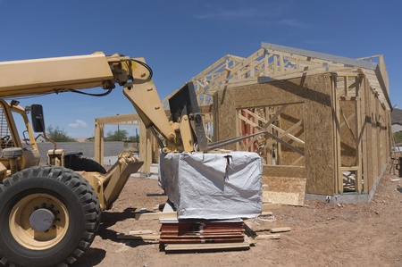 New home under construction