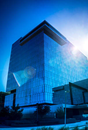 Symbol of success - modern officeのeditorial素材