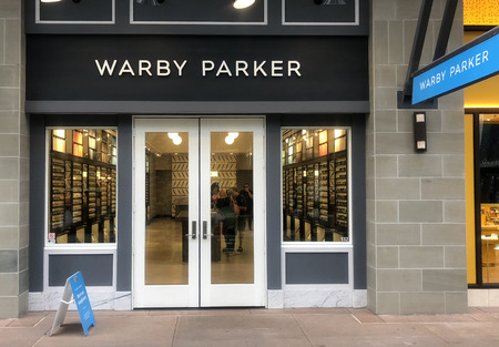 Scottsdale, Az/USA -6.15.18-JAND, Inc (Warby Parker), American online retailer of prescription...