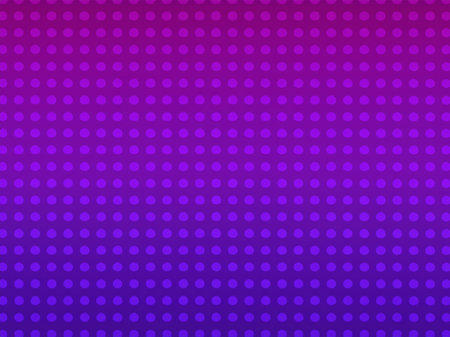 Abstract background with halftone dots in purple colors. Vector illustrationの写真素材