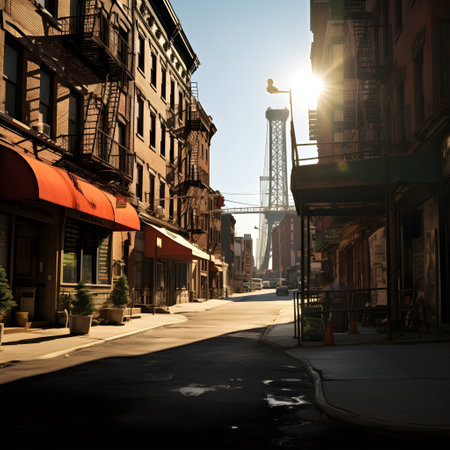 Street view of San Francisco, California, United States of America.の素材