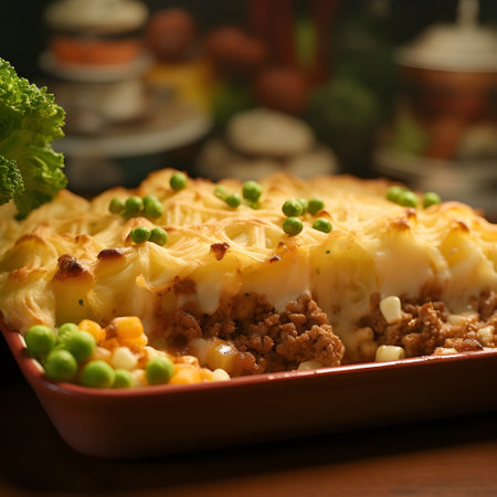 Shepards Pie, British classic mealの素材