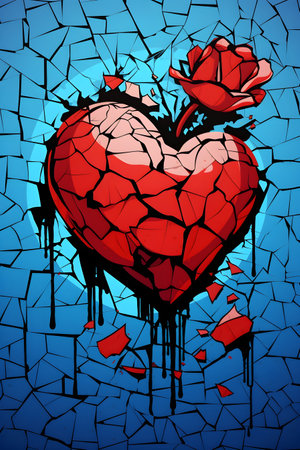 Broken heartの素材