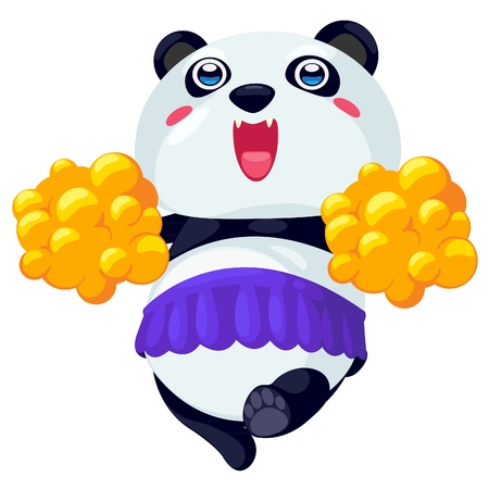 panda vector のイラスト素材