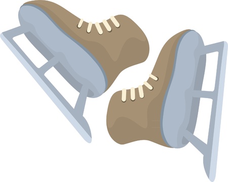 illustration boot skatesのイラスト素材