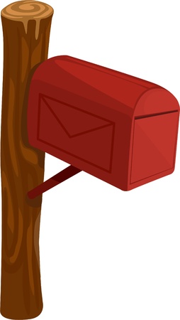illustration Mailbox のイラスト素材