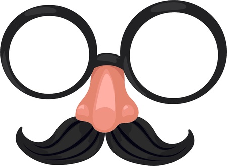 Illustration Clown glasses Vector File のイラスト素材