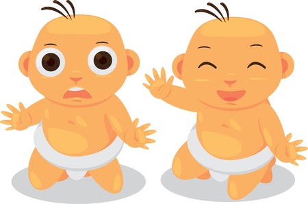 illustration babyのイラスト素材