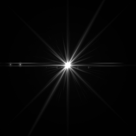 Abstract image of  lighting flare