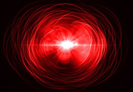 Abstract image of  lighting flareの写真素材