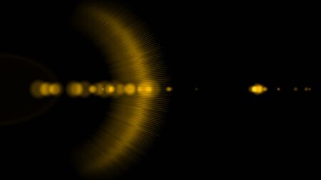 Abstract image of  lighting flare