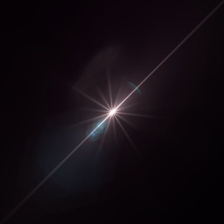 Abstract image of  lighting flareの写真素材