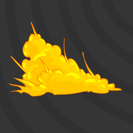 Smoke Explode effectのイラスト素材