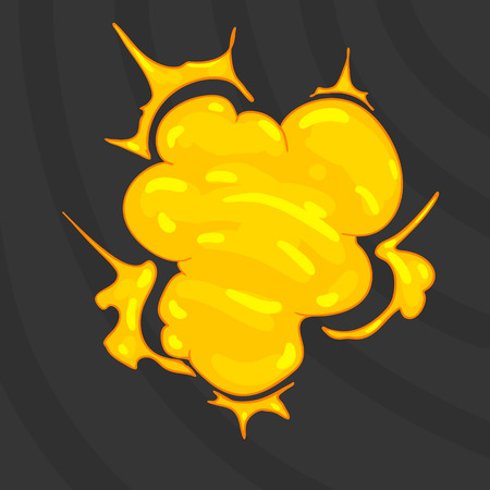 Smoke Explode effectのイラスト素材