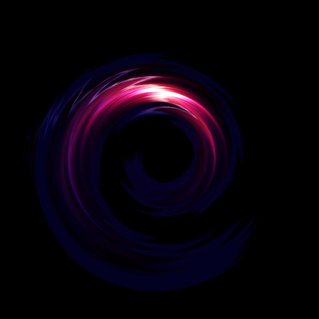 circle flare with raysの写真素材