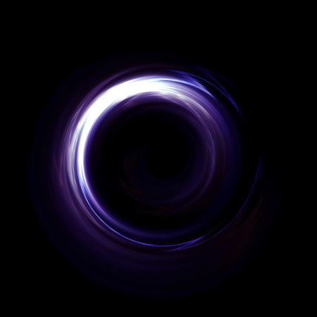 circle flare with raysの写真素材