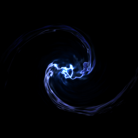 twist flare with raysの写真素材