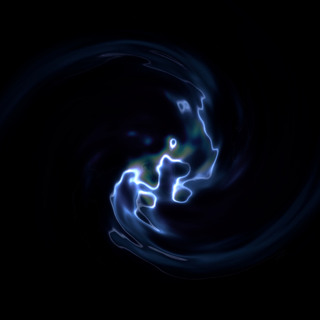 twist flare with raysの写真素材