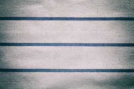blue white vintage texture fabric cotton background cotton textile tablecloth gingham old vintage effectの写真素材
