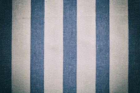 blue white vintage texture fabric cotton background cotton textile tablecloth gingham old vintage effectの写真素材