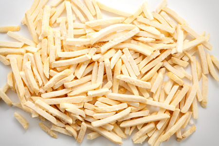 freeze fries french close up flat lay still life junk fastfood