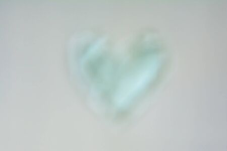 Heart shaped blur lens bokeh for backgroundの写真素材