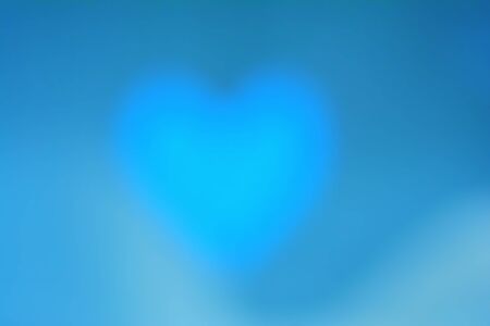 Heart shaped blur lens bokeh for backgroundの写真素材
