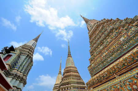 Temple Wat Pho in Bangkok - Thailandの写真素材