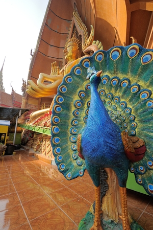 Wat Thum Sua, Kanchanaburi Province, Thailandの写真素材