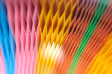 Blurred colourful Paper on background. Abstract colour backgroundの写真素材