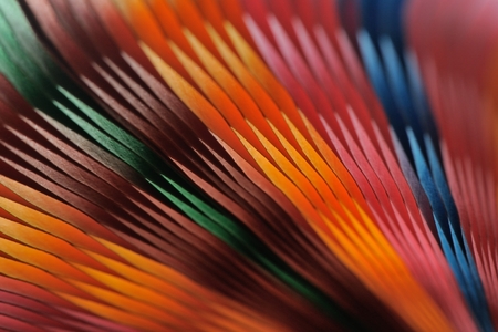 Blurred colourful Paper on background. Abstract colour backgroundの写真素材