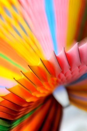 Blurred colourful Paper on background. Abstract colour backgroundの写真素材