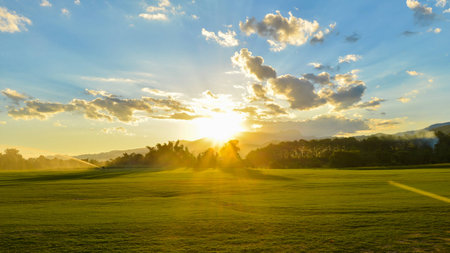 Landscape  Sunsetの写真素材