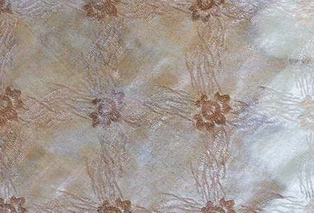 The pattern on the fabric